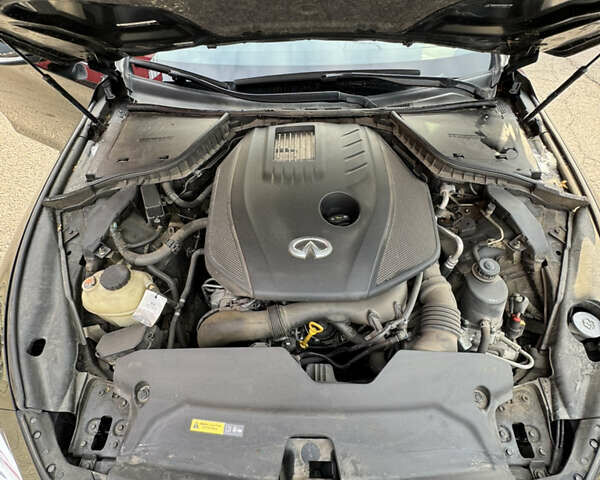 Черный Инфинити Q50, объемом двигателя 1.99 л и пробегом 66 тыс. км за 20000 $, фото 20 на Automoto.ua