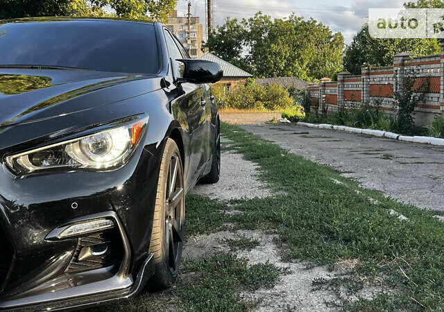 Чорний Інфініті Q50, об'ємом двигуна 3 л та пробігом 46 тис. км за 27000 $, фото 19 на Automoto.ua