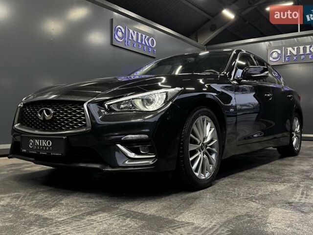 Черный Инфинити Q50, объемом двигателя 1.99 л и пробегом 69 тыс. км за 25500 $, фото 8 на Automoto.ua