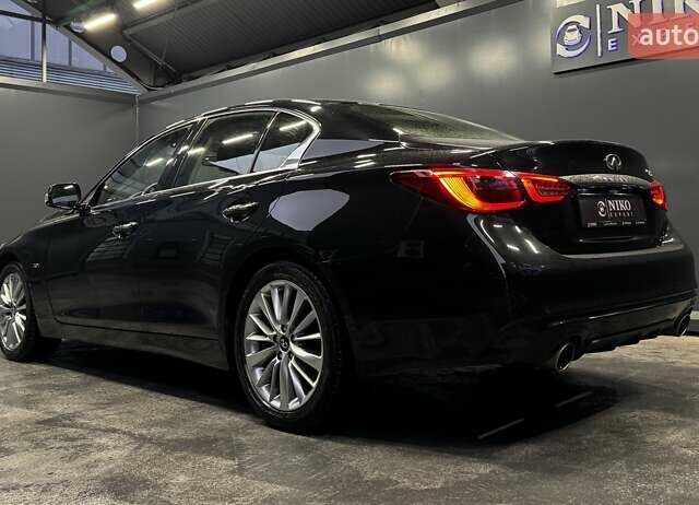 Черный Инфинити Q50, объемом двигателя 1.99 л и пробегом 69 тыс. км за 25500 $, фото 14 на Automoto.ua