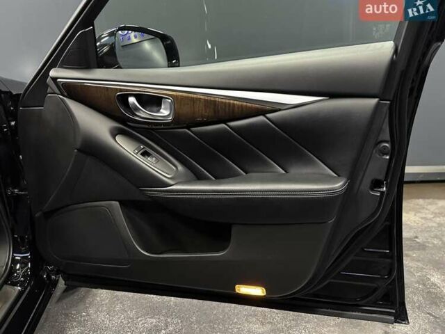 Черный Инфинити Q50, объемом двигателя 1.99 л и пробегом 69 тыс. км за 25500 $, фото 37 на Automoto.ua