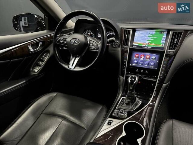 Черный Инфинити Q50, объемом двигателя 1.99 л и пробегом 69 тыс. км за 25500 $, фото 41 на Automoto.ua