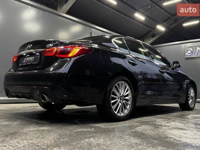 Черный Инфинити Q50, объемом двигателя 1.99 л и пробегом 69 тыс. км за 25500 $, фото 22 на Automoto.ua