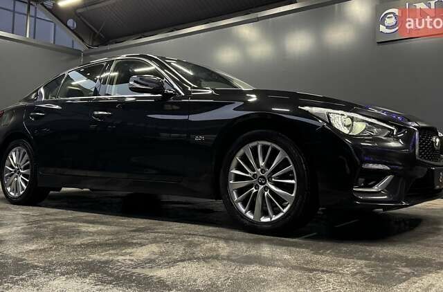 Черный Инфинити Q50, объемом двигателя 1.99 л и пробегом 69 тыс. км за 25500 $, фото 24 на Automoto.ua