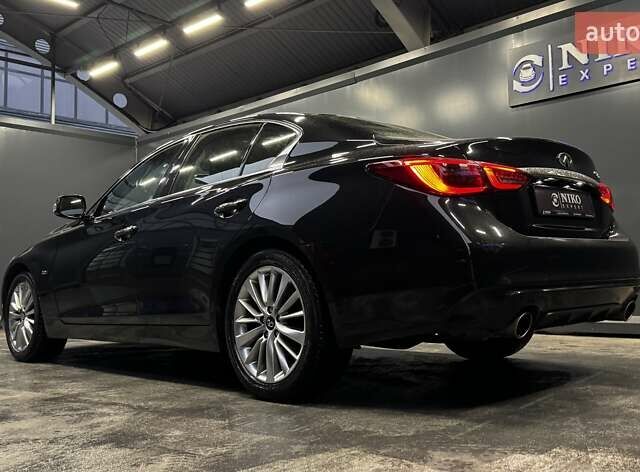 Черный Инфинити Q50, объемом двигателя 1.99 л и пробегом 69 тыс. км за 25500 $, фото 15 на Automoto.ua