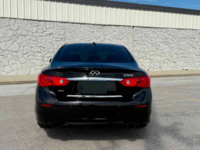 Черный Инфинити Q50, объемом двигателя 3 л и пробегом 71 тыс. км за 5400 $, фото 6 на Automoto.ua