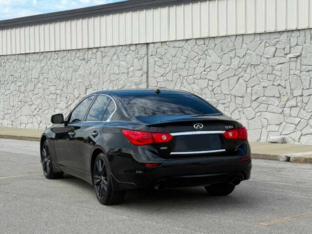 Черный Инфинити Q50, объемом двигателя 3 л и пробегом 71 тыс. км за 5400 $, фото 7 на Automoto.ua