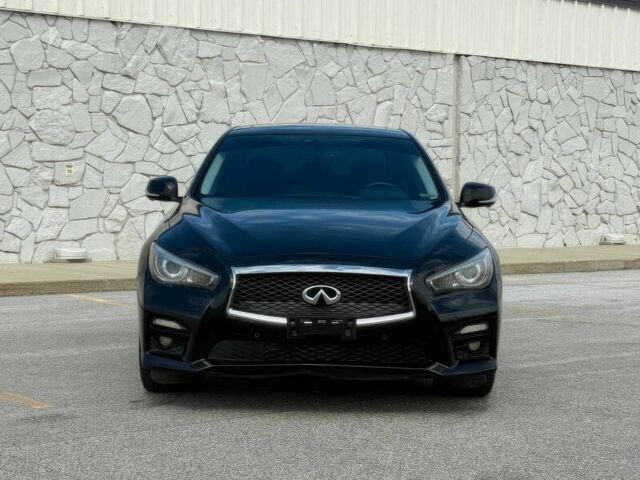Черный Инфинити Q50, объемом двигателя 3 л и пробегом 71 тыс. км за 5400 $, фото 1 на Automoto.ua