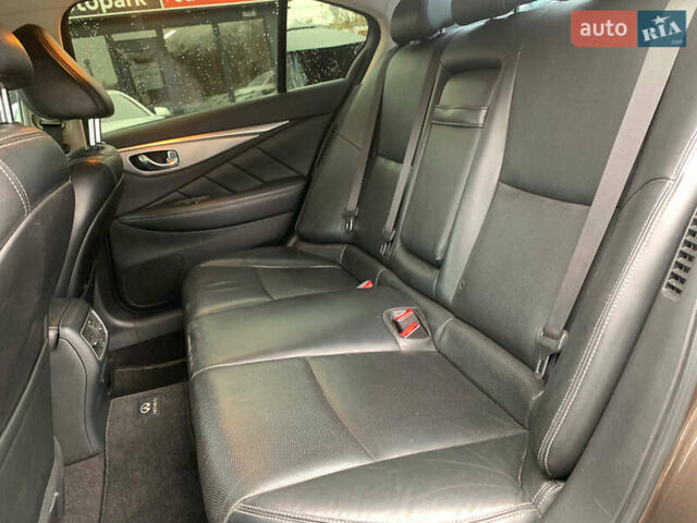 Коричневый Инфинити Q50, объемом двигателя 3.5 л и пробегом 124 тыс. км за 15340 $, фото 27 на Automoto.ua