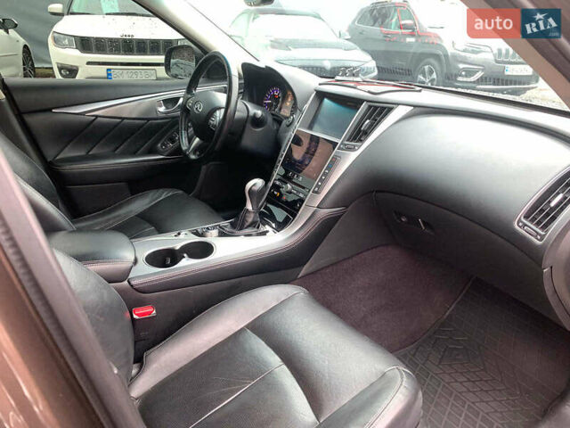 Коричневый Инфинити Q50, объемом двигателя 3.5 л и пробегом 124 тыс. км за 15340 $, фото 31 на Automoto.ua