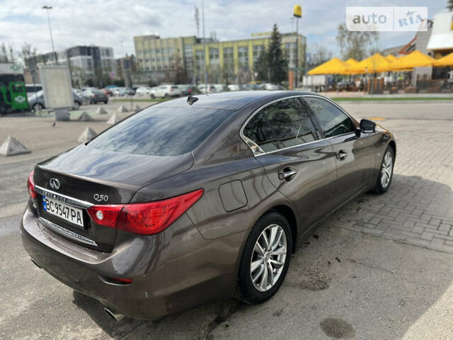 Коричневий Інфініті Q50, об'ємом двигуна 3.7 л та пробігом 176 тис. км за 13600 $, фото 14 на Automoto.ua