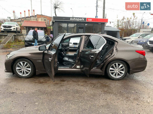 Коричневый Инфинити Q50, объемом двигателя 3.5 л и пробегом 124 тыс. км за 15340 $, фото 17 на Automoto.ua