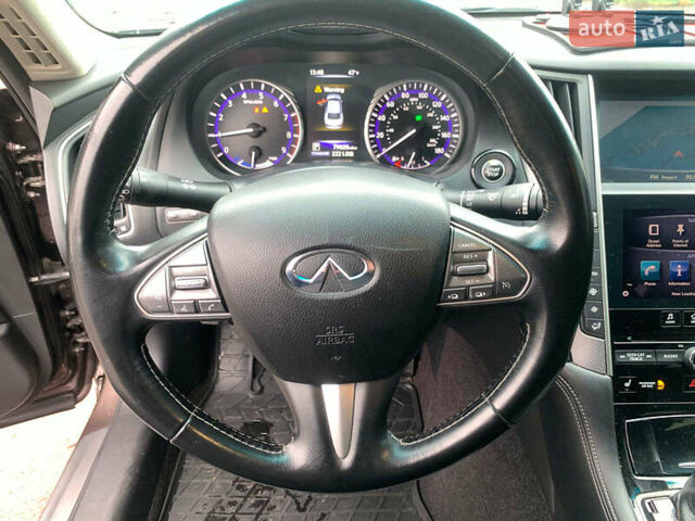 Коричневый Инфинити Q50, объемом двигателя 3.5 л и пробегом 124 тыс. км за 15340 $, фото 33 на Automoto.ua