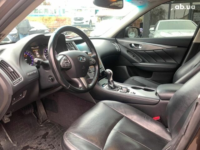 Коричневый Инфинити Q50, объемом двигателя 3.5 л и пробегом 124 тыс. км за 15340 $, фото 26 на Automoto.ua