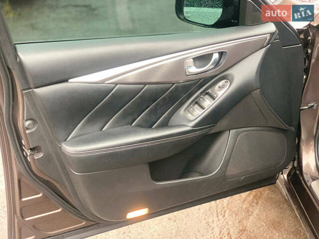 Коричневый Инфинити Q50, объемом двигателя 3.5 л и пробегом 124 тыс. км за 15340 $, фото 22 на Automoto.ua