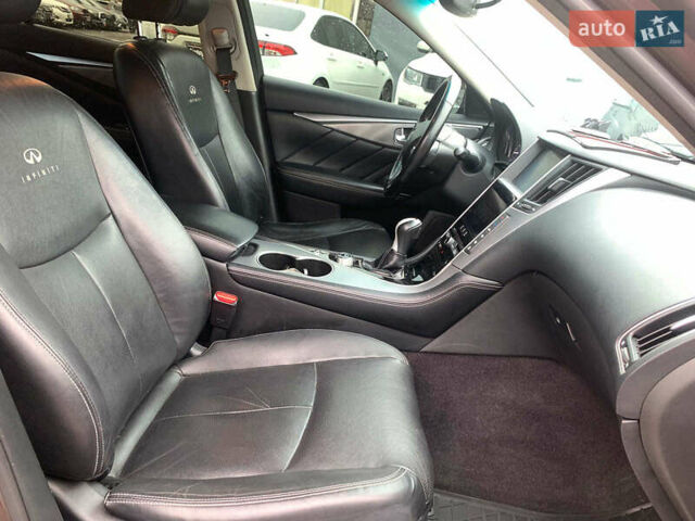 Коричневый Инфинити Q50, объемом двигателя 3.5 л и пробегом 124 тыс. км за 15340 $, фото 32 на Automoto.ua