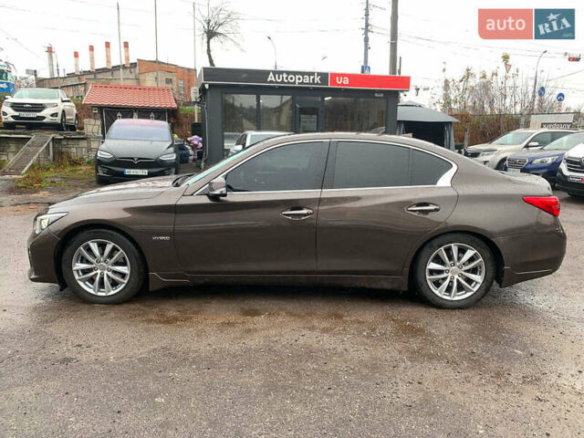 Коричневый Инфинити Q50, объемом двигателя 3.5 л и пробегом 124 тыс. км за 15340 $, фото 7 на Automoto.ua