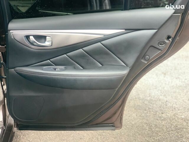 Коричневый Инфинити Q50, объемом двигателя 3.5 л и пробегом 124 тыс. км за 15340 $, фото 19 на Automoto.ua