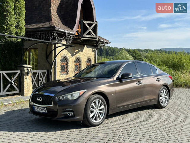 Коричневий Інфініті Q50, об'ємом двигуна 3.7 л та пробігом 195 тис. км за 12000 $, фото 9 на Automoto.ua