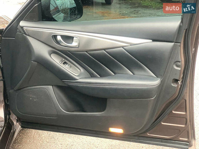 Коричневый Инфинити Q50, объемом двигателя 3.5 л и пробегом 124 тыс. км за 15340 $, фото 20 на Automoto.ua