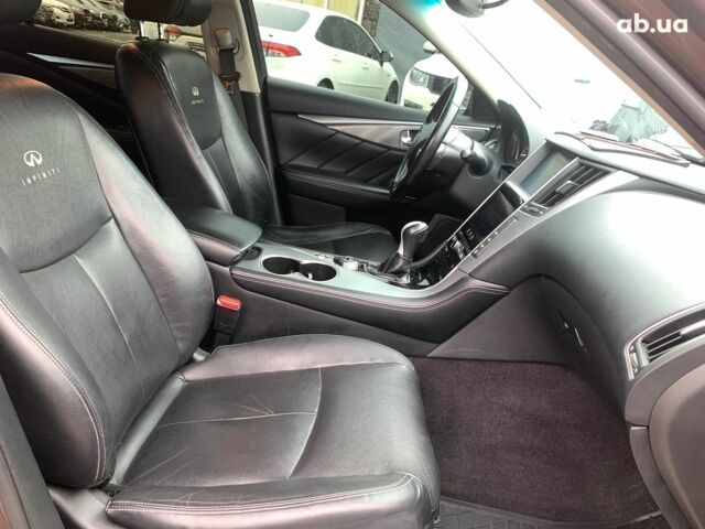 Коричневый Инфинити Q50, объемом двигателя 3.5 л и пробегом 124 тыс. км за 15340 $, фото 32 на Automoto.ua