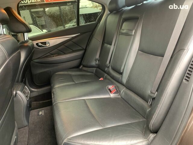 Коричневый Инфинити Q50, объемом двигателя 3.5 л и пробегом 124 тыс. км за 15340 $, фото 27 на Automoto.ua