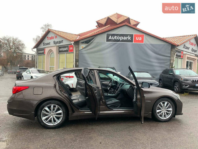 Коричневый Инфинити Q50, объемом двигателя 3.5 л и пробегом 124 тыс. км за 15340 $, фото 15 на Automoto.ua