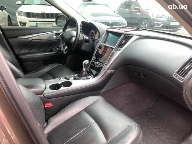 Коричневый Инфинити Q50, объемом двигателя 3.5 л и пробегом 124 тыс. км за 15340 $, фото 31 на Automoto.ua