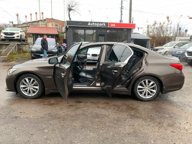 Коричневый Инфинити Q50, объемом двигателя 3.5 л и пробегом 124 тыс. км за 15340 $, фото 17 на Automoto.ua