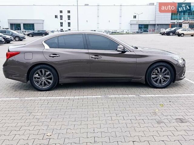 Коричневый Инфинити Q50, объемом двигателя 2 л и пробегом 236 тыс. км за 12800 $, фото 10 на Automoto.ua