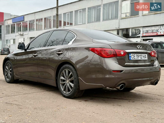 Коричневый Инфинити Q50, объемом двигателя 1.99 л и пробегом 236 тыс. км за 12850 $, фото 14 на Automoto.ua