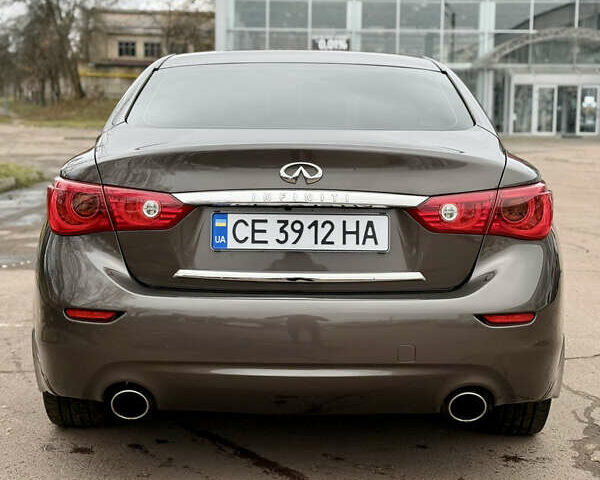 Коричневый Инфинити Q50, объемом двигателя 1.99 л и пробегом 236 тыс. км за 12850 $, фото 12 на Automoto.ua