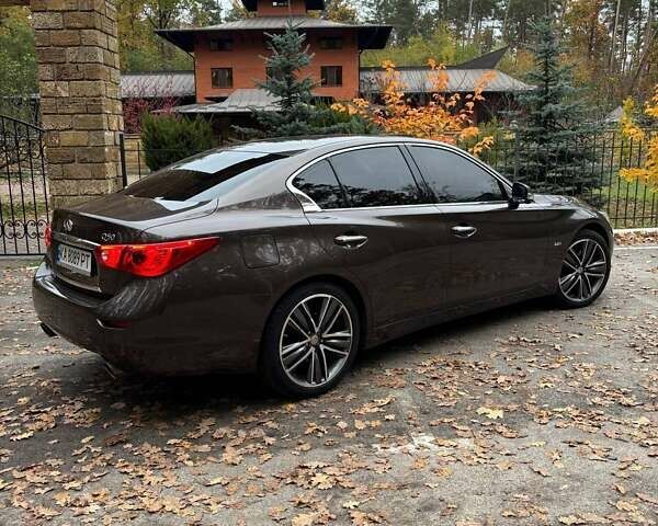 Коричневый Инфинити Q50, объемом двигателя 2.14 л и пробегом 174 тыс. км за 15200 $, фото 17 на Automoto.ua