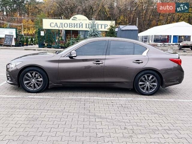 Коричневый Инфинити Q50, объемом двигателя 2 л и пробегом 236 тыс. км за 12800 $, фото 17 на Automoto.ua