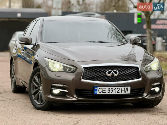 Коричневый Инфинити Q50, объемом двигателя 1.99 л и пробегом 236 тыс. км за 12850 $, фото 1 на Automoto.ua