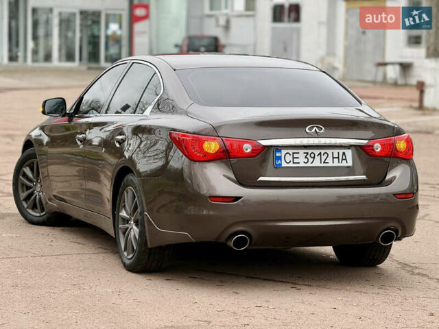 Коричневый Инфинити Q50, объемом двигателя 1.99 л и пробегом 236 тыс. км за 12850 $, фото 7 на Automoto.ua