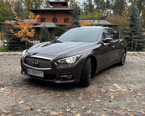 Коричневый Инфинити Q50, объемом двигателя 2.14 л и пробегом 174 тыс. км за 15200 $, фото 8 на Automoto.ua