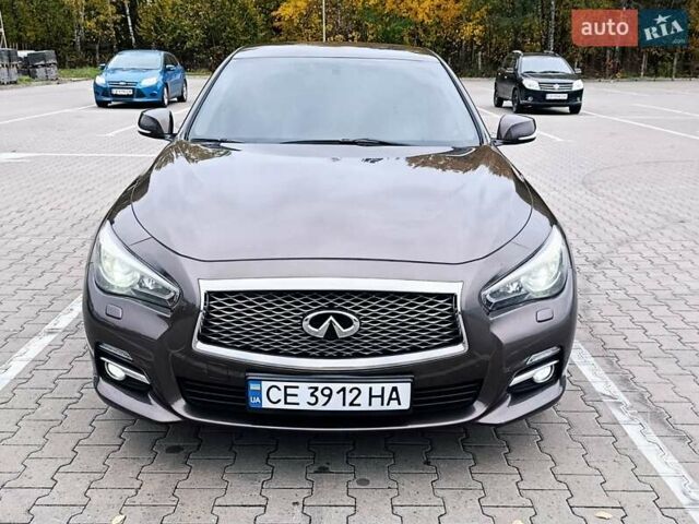 Коричневый Инфинити Q50, объемом двигателя 2 л и пробегом 236 тыс. км за 12800 $, фото 8 на Automoto.ua