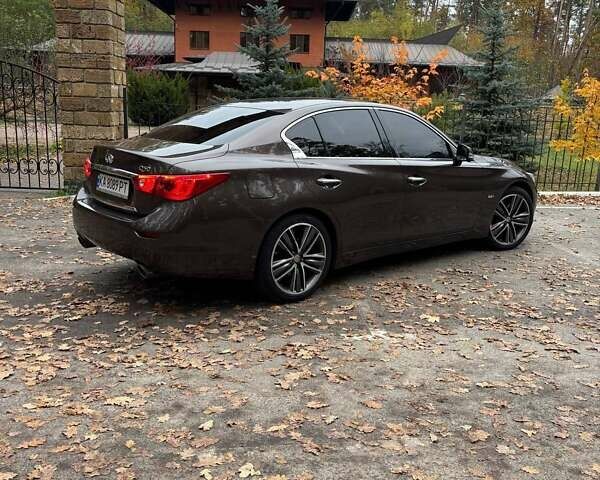 Коричневый Инфинити Q50, объемом двигателя 2.14 л и пробегом 174 тыс. км за 15200 $, фото 16 на Automoto.ua