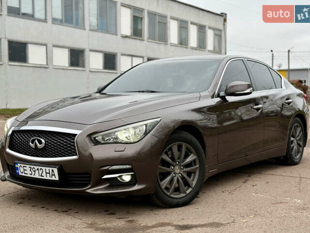 Коричневый Инфинити Q50, объемом двигателя 1.99 л и пробегом 236 тыс. км за 12850 $, фото 10 на Automoto.ua