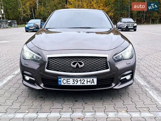 Коричневый Инфинити Q50, объемом двигателя 2 л и пробегом 236 тыс. км за 12800 $, фото 3 на Automoto.ua