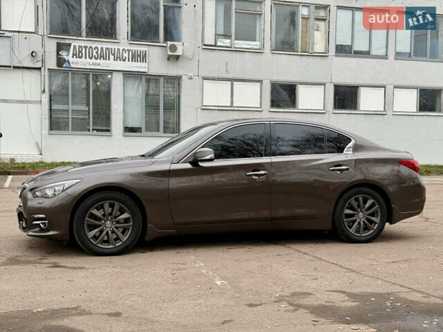 Коричневый Инфинити Q50, объемом двигателя 1.99 л и пробегом 236 тыс. км за 12850 $, фото 16 на Automoto.ua