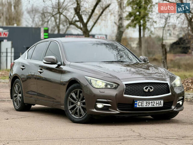 Коричневый Инфинити Q50, объемом двигателя 1.99 л и пробегом 236 тыс. км за 12850 $, фото 5 на Automoto.ua