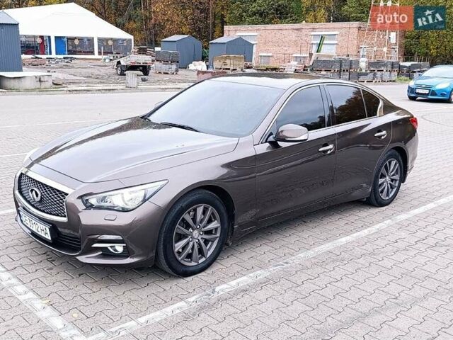 Коричневый Инфинити Q50, объемом двигателя 2 л и пробегом 236 тыс. км за 12800 $, фото 19 на Automoto.ua