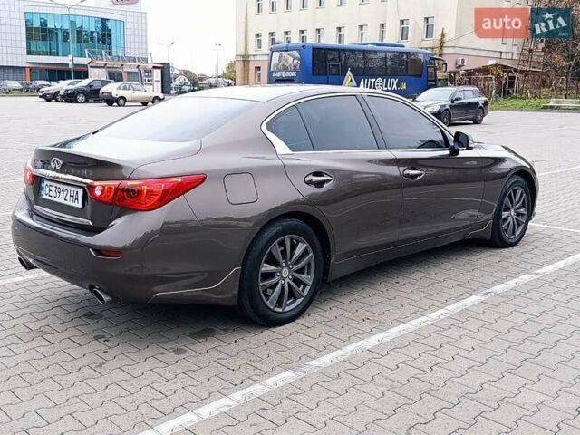Коричневый Инфинити Q50, объемом двигателя 2 л и пробегом 236 тыс. км за 12800 $, фото 12 на Automoto.ua