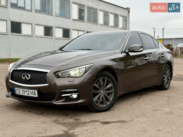 Коричневый Инфинити Q50, объемом двигателя 1.99 л и пробегом 236 тыс. км за 12850 $, фото 9 на Automoto.ua