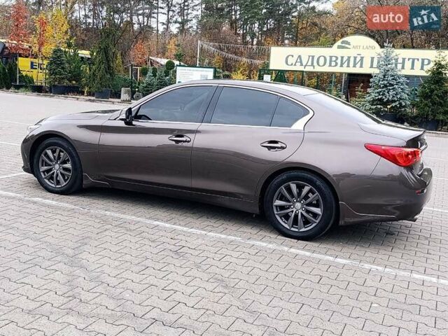 Коричневый Инфинити Q50, объемом двигателя 2 л и пробегом 236 тыс. км за 12800 $, фото 18 на Automoto.ua