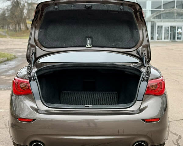 Коричневый Инфинити Q50, объемом двигателя 1.99 л и пробегом 236 тыс. км за 12850 $, фото 22 на Automoto.ua