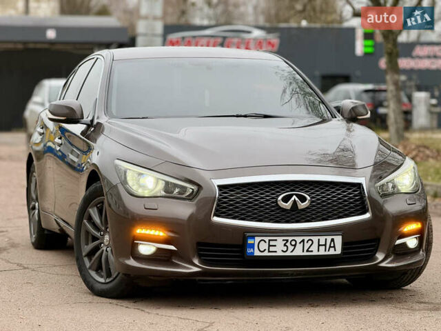 Коричневый Инфинити Q50, объемом двигателя 1.99 л и пробегом 236 тыс. км за 12850 $, фото 2 на Automoto.ua