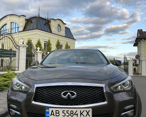 Коричневый Инфинити Q50, объемом двигателя 3.64 л и пробегом 149 тыс. км за 15300 $, фото 1 на Automoto.ua